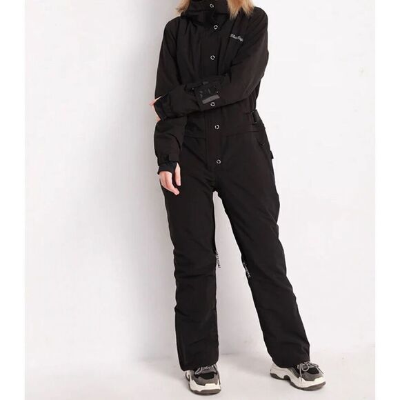 Womens Blue Magic Winter Chic Full Body One Piece Ski suit NWT size L - Picture 1 of 10
